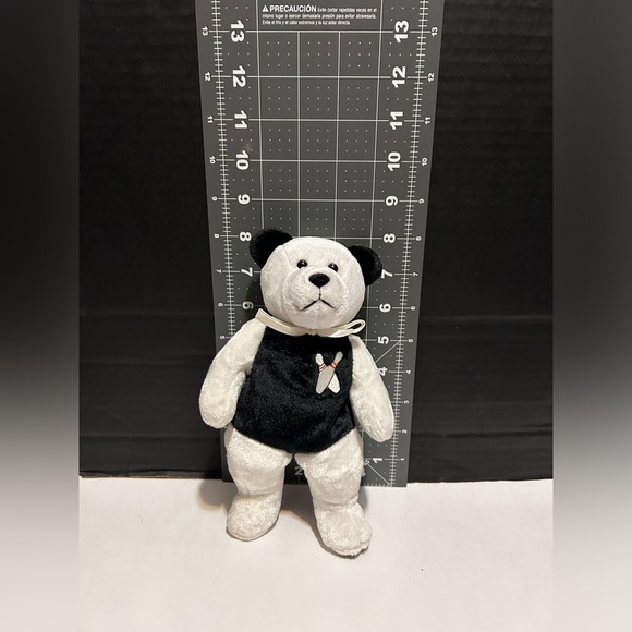 Bears Bowling  Plush Bear Mixed  Lot Of 4 Vintage - Picture 6 of 9